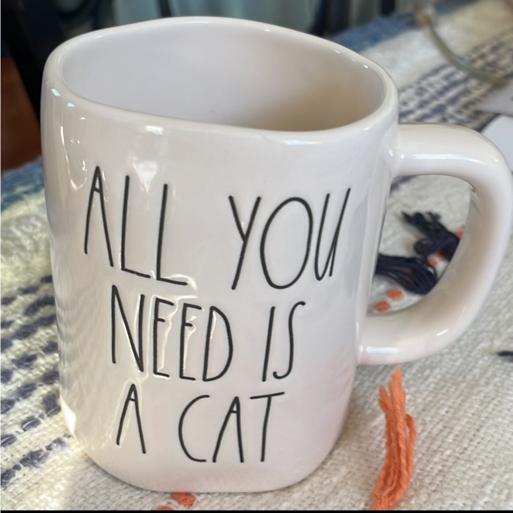 Rae Dunn All You Need is a Cat Mug